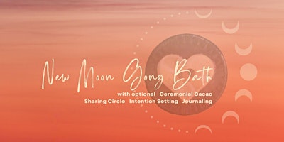 New Moon Gong Bath with optional Ceremonial Cacao primary image