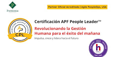 Imagen principal de Certificación APF Certified People  Leader™  | Apr 15-16, 2024