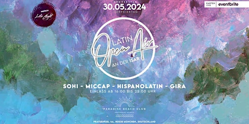 Primaire afbeelding van LATIN Open Air Festival an der Isar  30.05.24