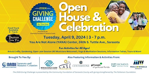 2024 Giving Challenge Open House & Celebration primary image