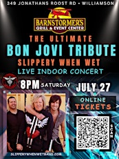 Barnstormer’s  Presents The Ultimate Bon Jovi Tribute *Slippery When Wet*