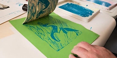 Hauptbild für Lino Printing for Beginners - Arnold Library - Adult Learning
