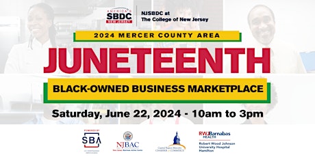 2024 Juneteenth Black Business Marketplace in Mercer County, New Jersey