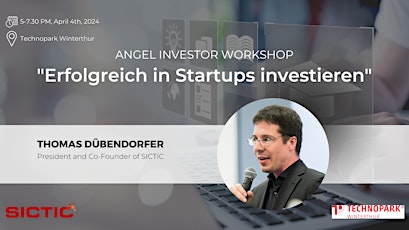 Angel Investor Workshop "Erfolgreich in Startups investieren"