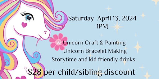 Primaire afbeelding van Sparkle & Shine Unicorn Paint and Craft for Kids