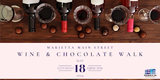 Primaire afbeelding van Marietta Main Street Wine & Chocolate Walk