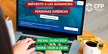 Hauptbild für Impuesto a las  Ganancias Personas jurídicas