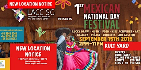 1st Mexican National Day Festival Singapore primary image