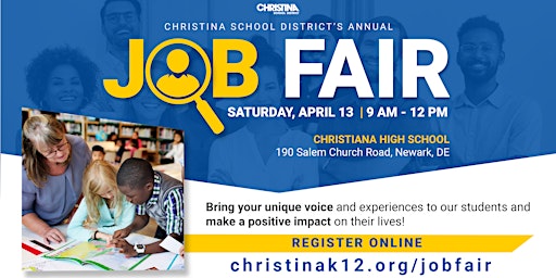 Hauptbild für Christina School District Annual Job Fair