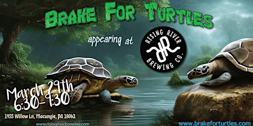 Primaire afbeelding van Brake For Turtles LIVE at Rising River Brewery!