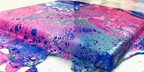 Barter Based Session: Acrylic Pour Painting