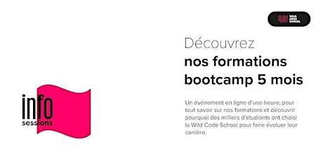 Wild Info Session - Découvrez nos formations de 5 mois !