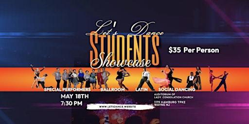 Imagem principal do evento Let's Dance Student Showcase