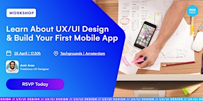 Imagem principal de Learn About UX/UI Design And Build Your First Mobile App