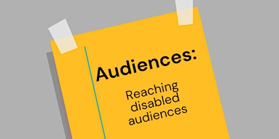 Imagem principal do evento Disability Training Session (Audiences) Kirklees