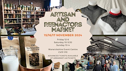 Artisan and Reenactors Market Nov 2024