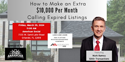 Hauptbild für How to Make an Extra $10,000 Per Month Calling Expired Listings