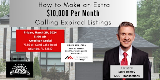 Imagen principal de How to Make an Extra $10,000 Per Month Calling Expired Listings