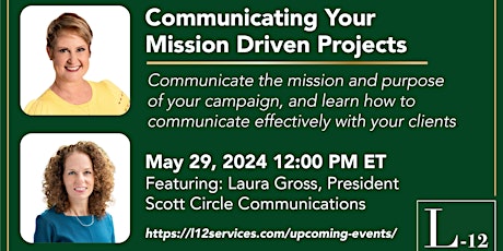 Communicating Your Mission-Driven Projects