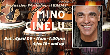 Percussion Workshop with MINO CINELU at BAAMS