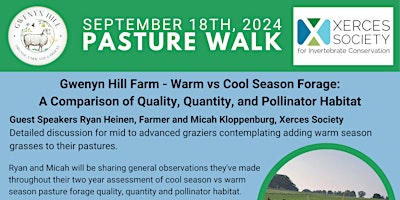 Hauptbild für Warm VS Cool Season Forage at Gwenyn Hill Farm