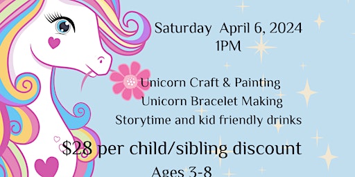 Image principale de Sparkle & Shine Unicorn Paint and Craft for Kids