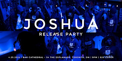 Primaire afbeelding van "JOSHUA" Album Release Party