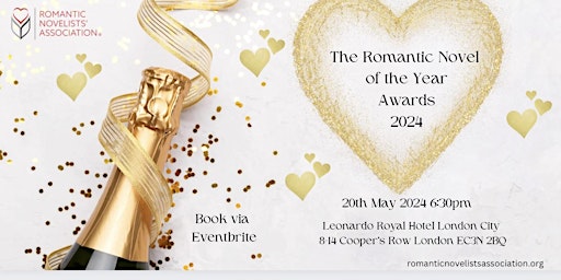 Imagem principal do evento Romantic Novelists' Association's Romantic Novel of the Year Awards 2024