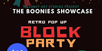 Imagem principal do evento The Boonies Showcase BLOCK PARTY