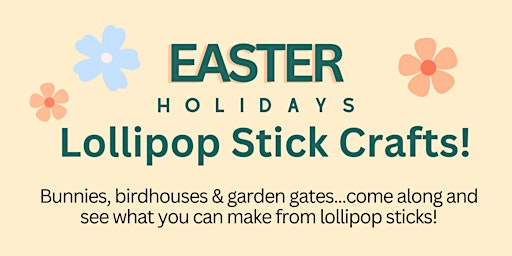 Hartlepool Art Gallery - Lollipop Stick Crafts - 11.15am Session primary image