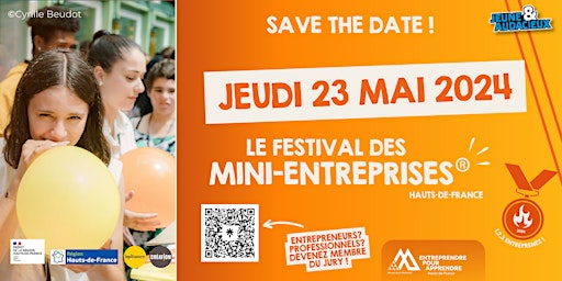 Imagen principal de FESTIVAL DES MINI-ENTREPRISES® HAUTS-DE-FRANCE !