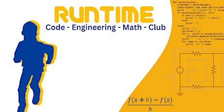 Runtime, Coding Engineering and Math Class For Kids 5 and Up
