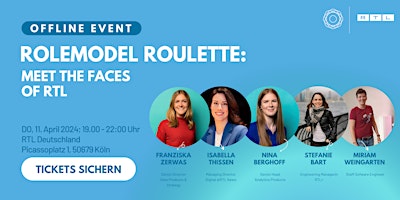 Immagine principale di Rolemodel Roulette: Meet the Faces of RTL | GDW x RTL 