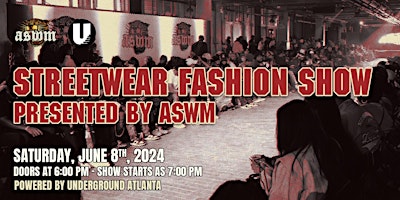 Imagen principal de Streetwear Fashion Show '24 - Presented by the Atlanta Streetwear Market