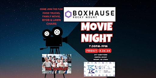 Hauptbild für BoxHause Spring/Summer Movie Night Series