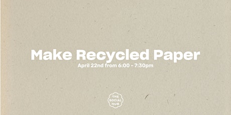 Make Recycled Paper