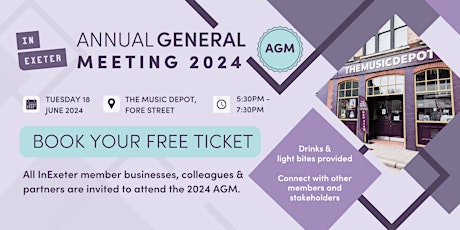 InExeter Annual General Meeting (AGM) 2024