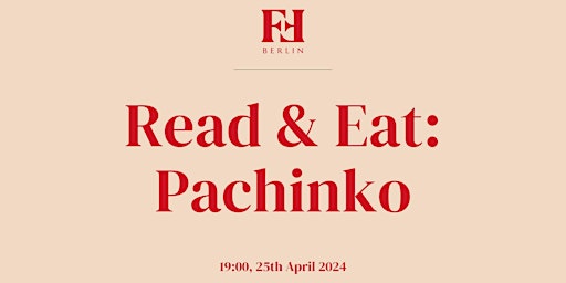 Read & Eat: Pachinko  primärbild