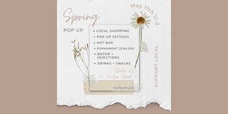 Spring Pop Up