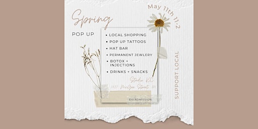 Image principale de Spring Pop Up