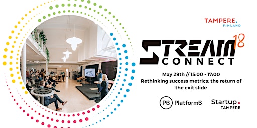 Imagem principal do evento STREAM CONNECT 18: Rethinking success metrics: the return of the exit slide