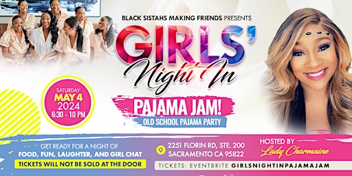 Imagem principal do evento Girls' Night In PAJAMA JAM