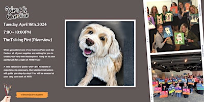 Imagem principal do evento Riverview Paint Your Pet – A Paw-Some Fundraiser
