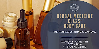 Imagen principal de Herbal Medicine Body Care Class