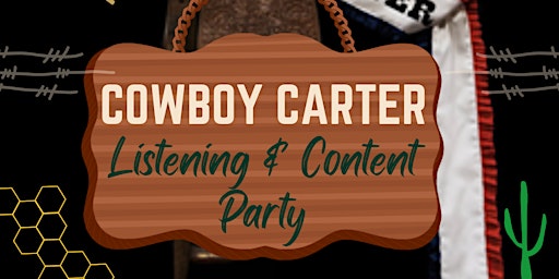 Imagem principal de Cowboy Carter Listening and Content Party