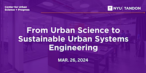 Imagen principal de From Urban Science to Sustainable Urban Systems Engineering