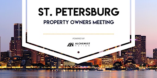 Imagen principal de St Petersburg Property Owners Meeting!