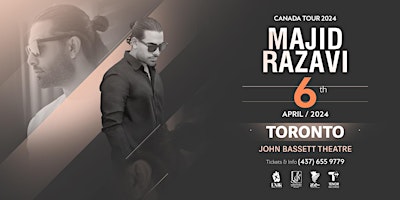 Primaire afbeelding van Majid Razavi Live in Toronto | April 6th, 2024