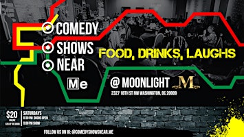 Comedy Shows Near Me @ Moonlight DC primary image