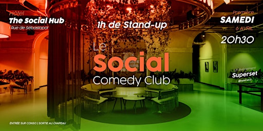Imagem principal do evento Le Social Comedy Club